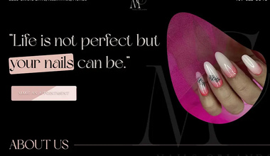 Сайт маникюрного салона MC Nails во Флориде